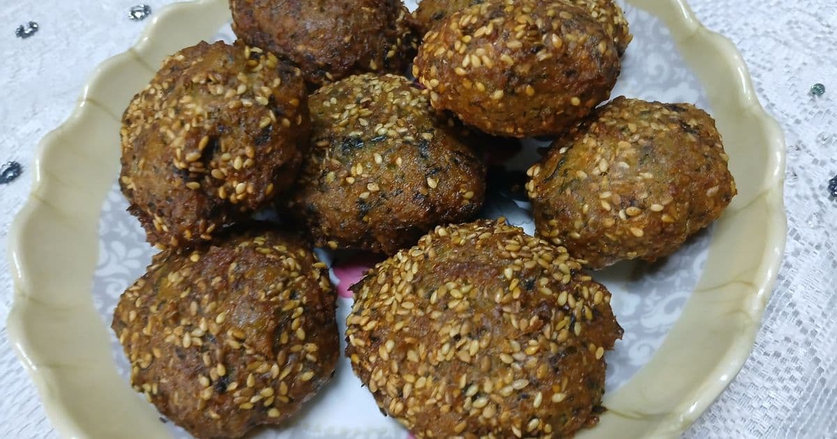 طعمية الحمص المقرمشة