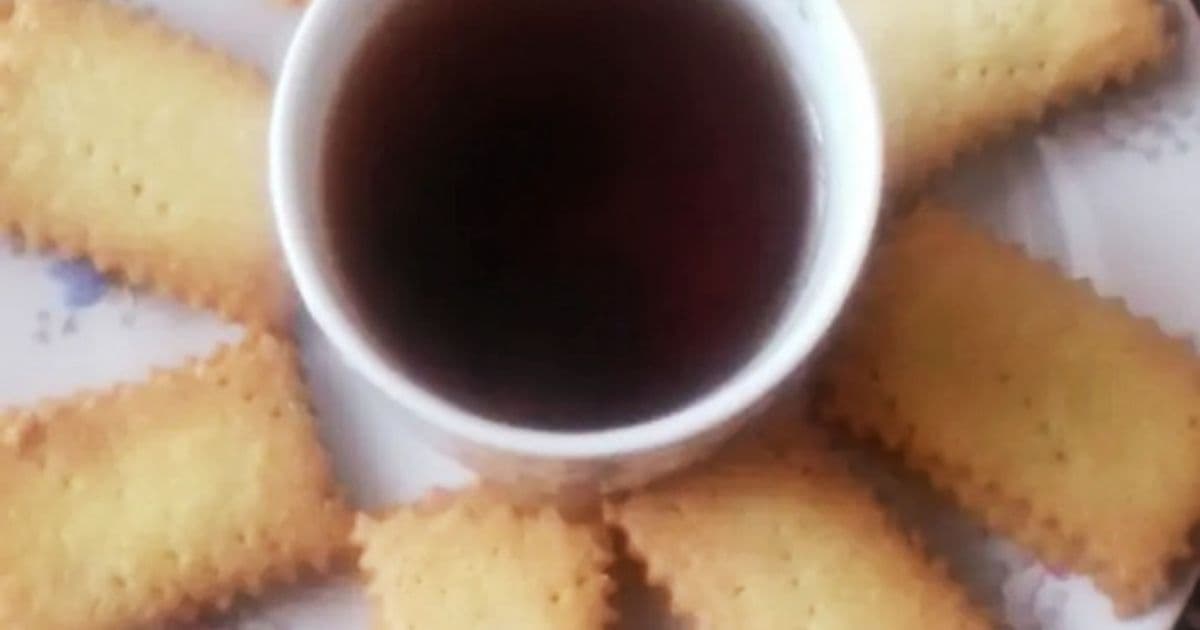 بسكويت الشاي المقرمش بالزيت