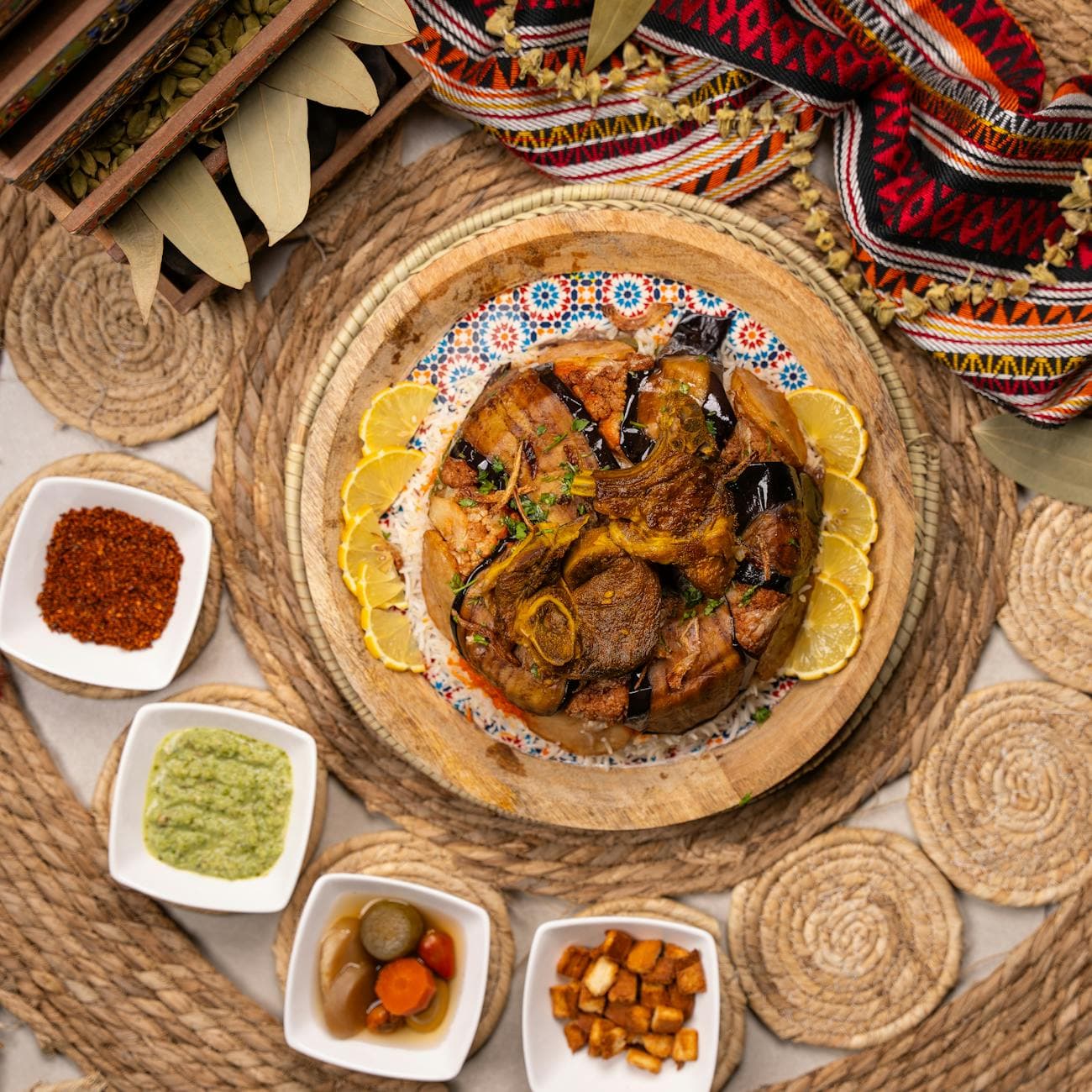 منسف فلسطيني بالأرز واللبن البلدي