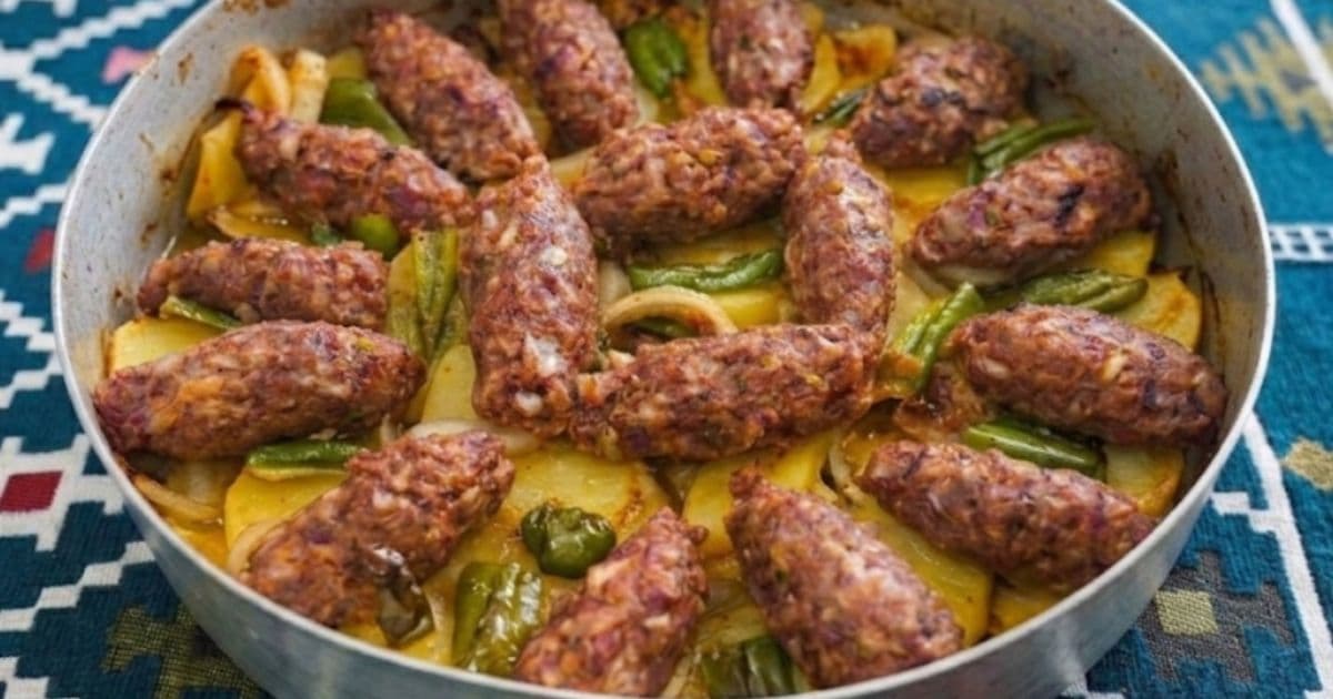 كفتة بالبطاطس ودبس الرمان