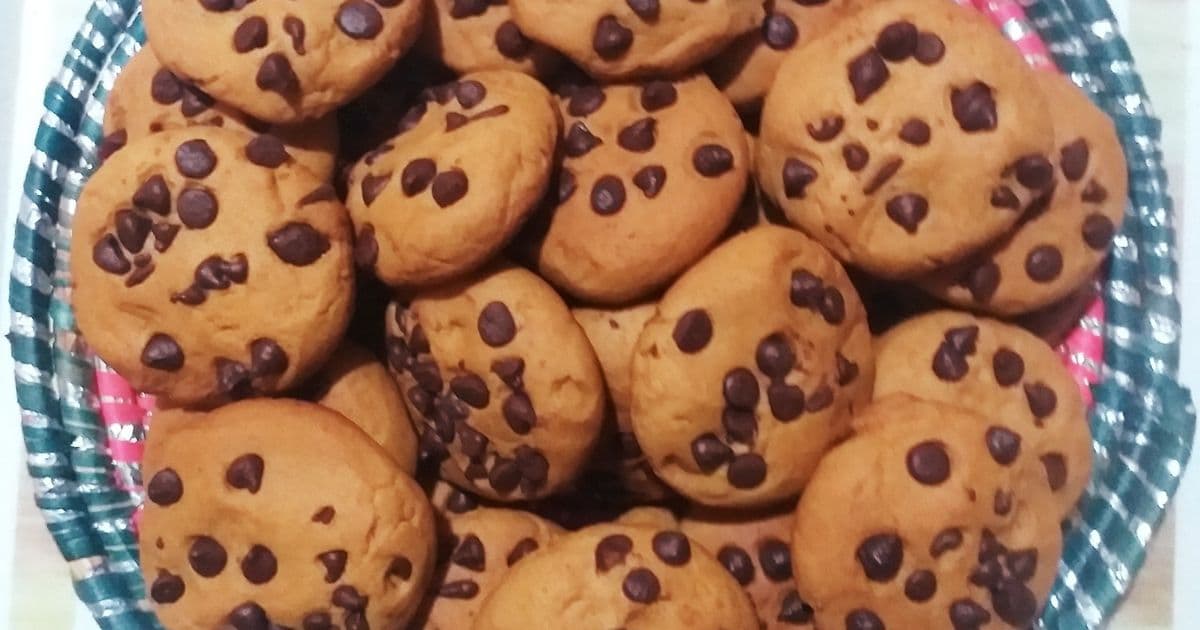 كوكيز العسل الأسود بدون زبدة
