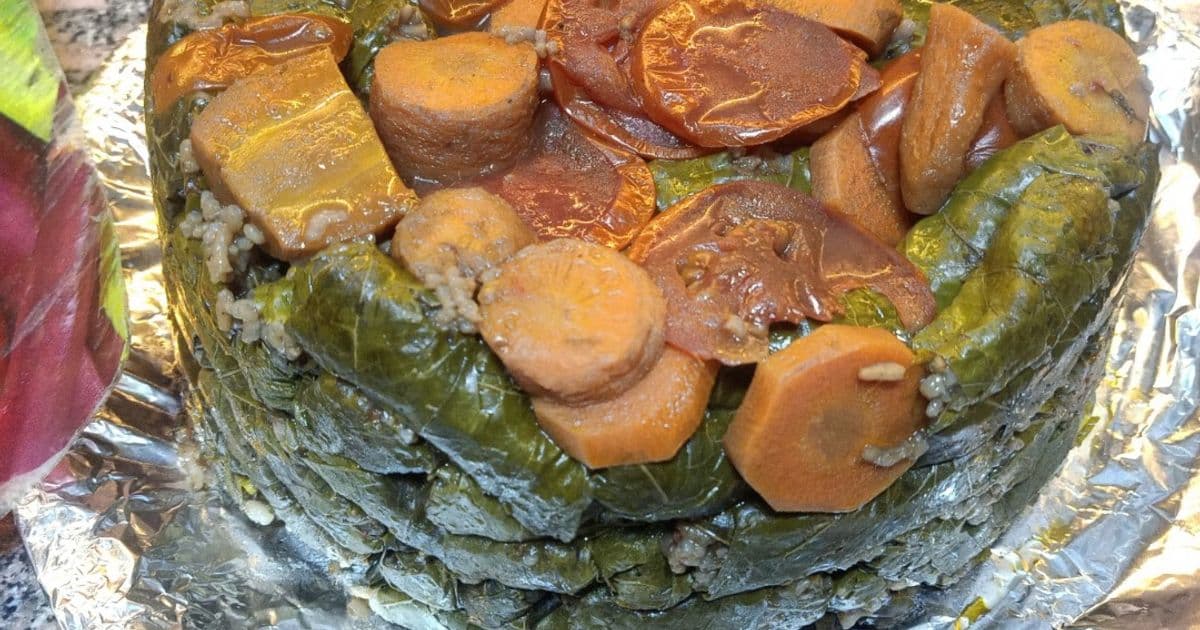 محشي ورق العنب الشهي