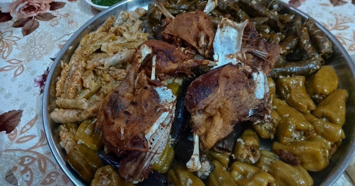 محشي مشكل شهي