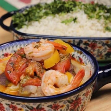 شوربة موكيكا البرازيلية بحليب جوز الهند