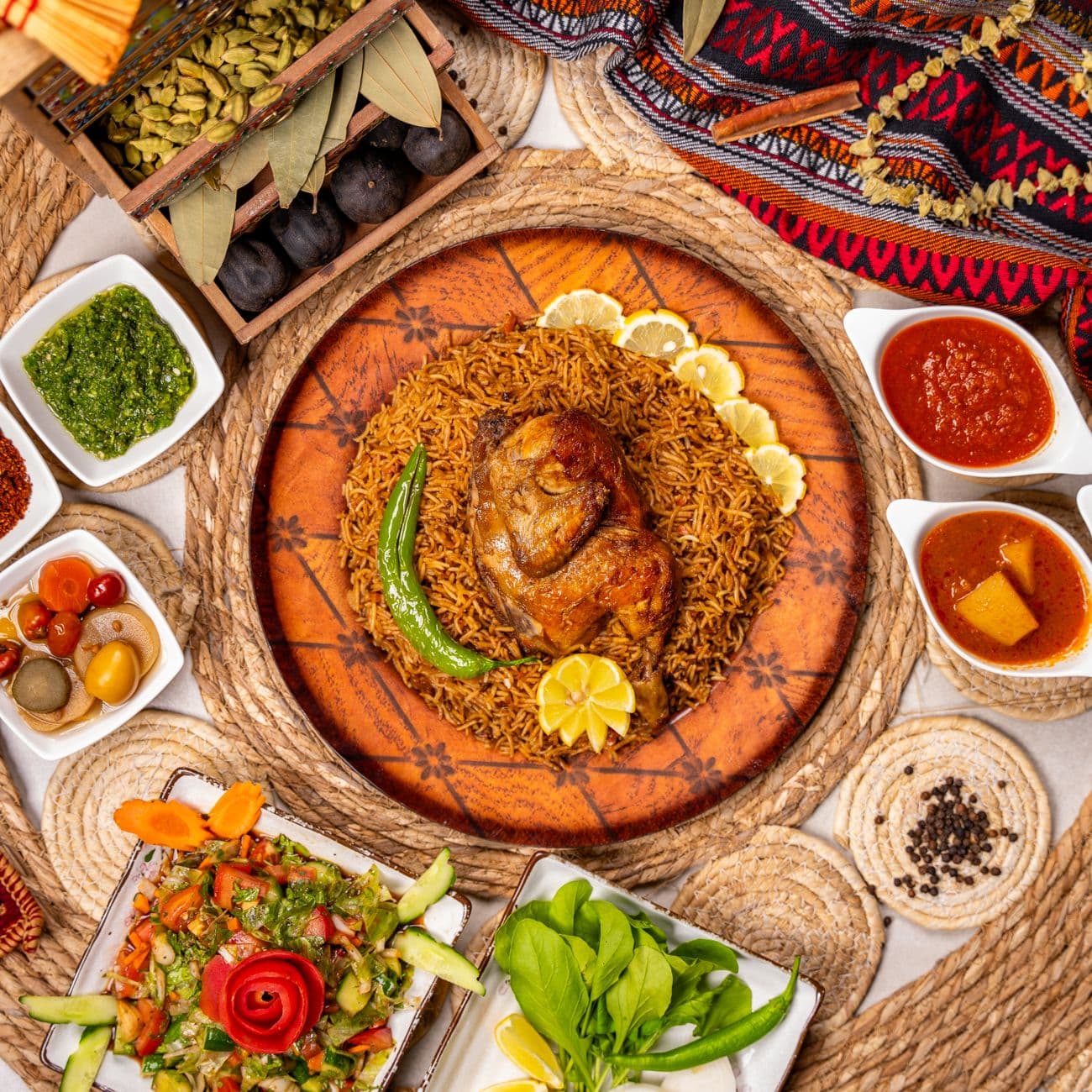 فتة المسخن بالدجاج