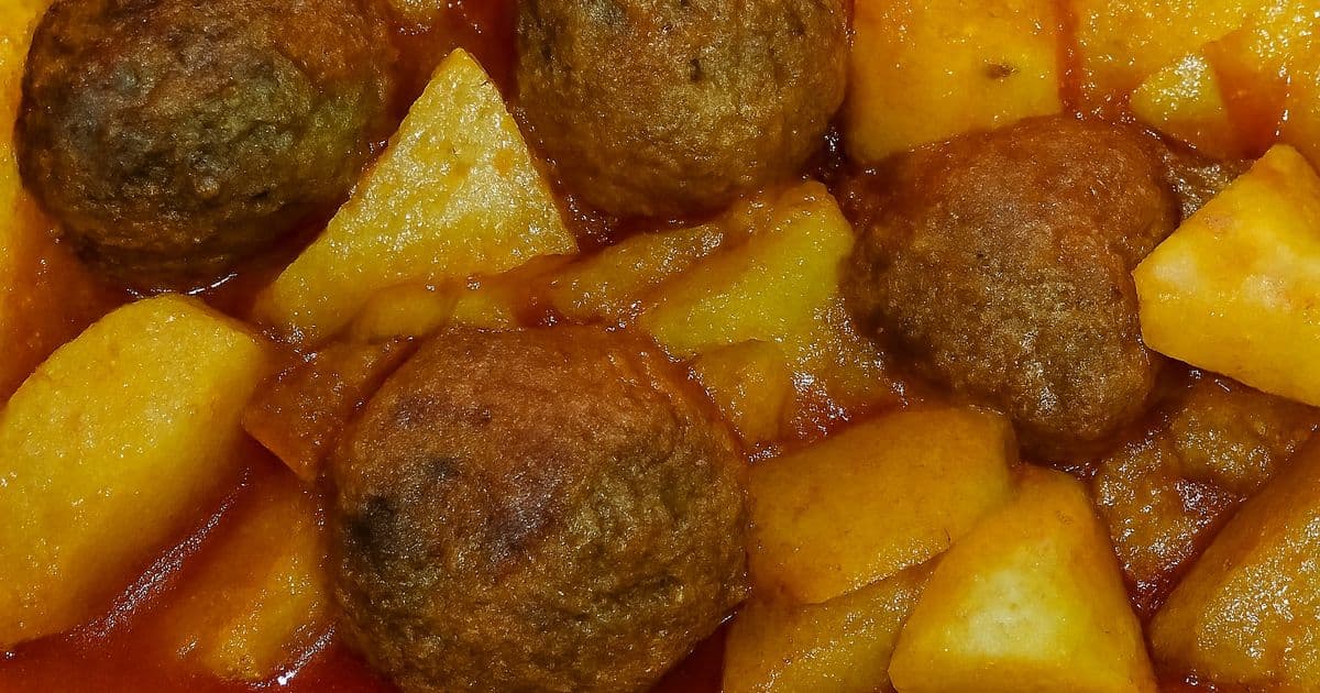 كفتة داوود باشا مع البطاطس