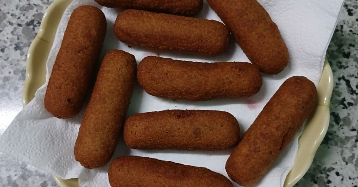 كفتة البطاطس باللحم المعصج