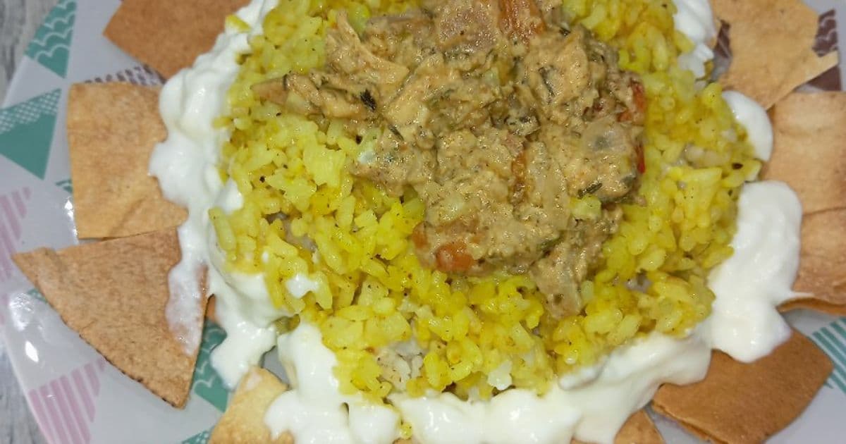 فتة شاورما بالدجاج