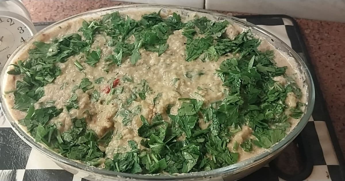 بابا غنوج مشوي مع لمسة الليمون والطحينة