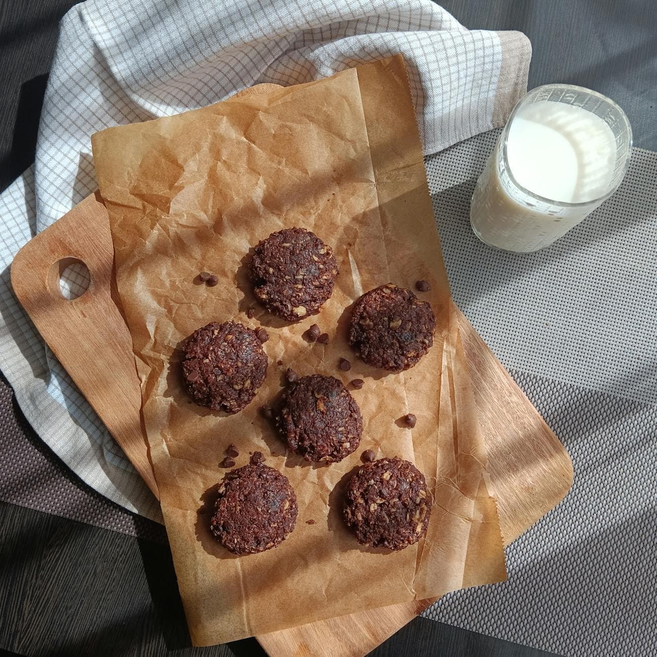 شيكولاتة بالحمص المقرمش