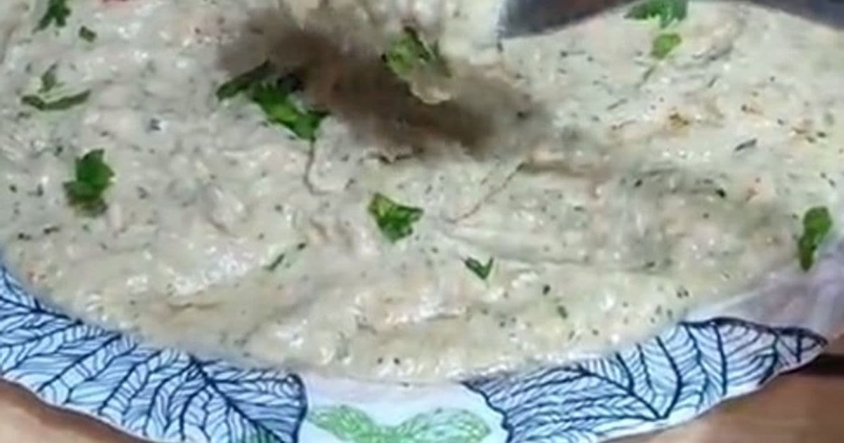 بابا غنوج بالطحينة والزبادي