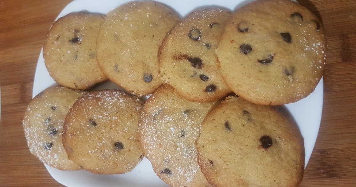 بسكويت هش بالشوكولاتة