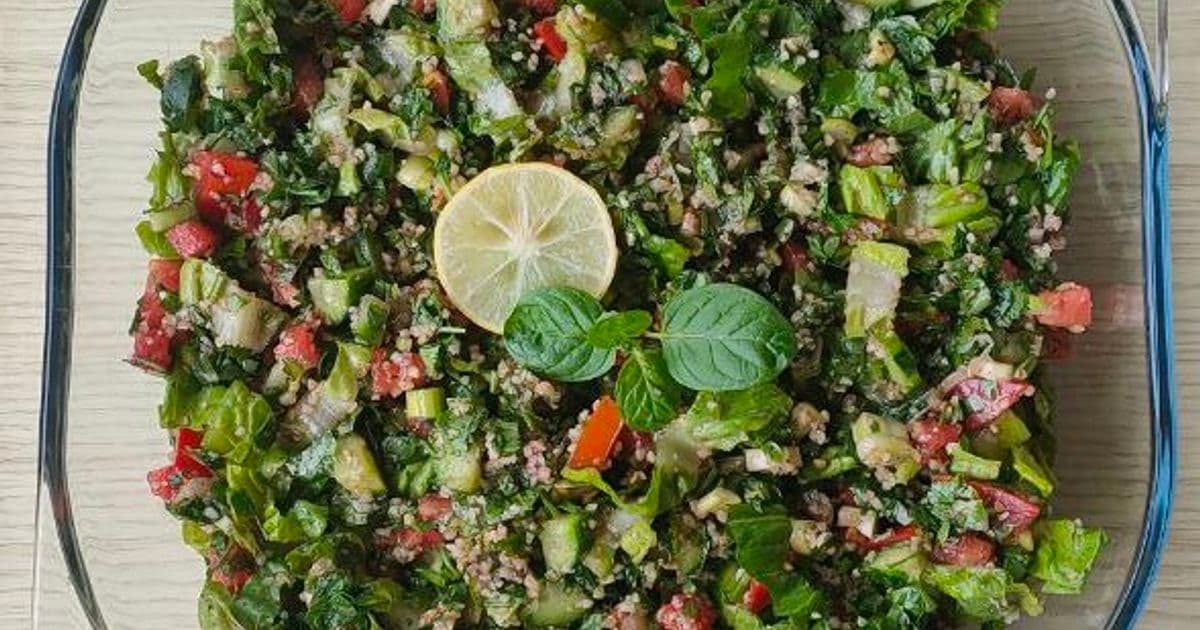 تبولة شامية بالنكهة الأصيلة