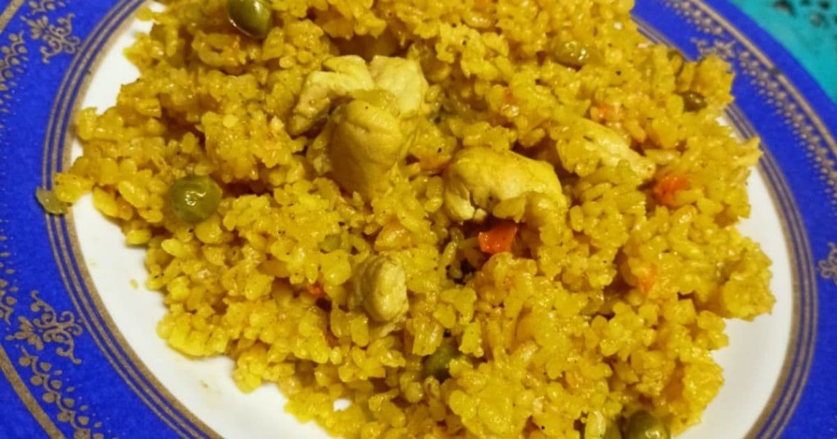 كبسة الدجاج الشهية