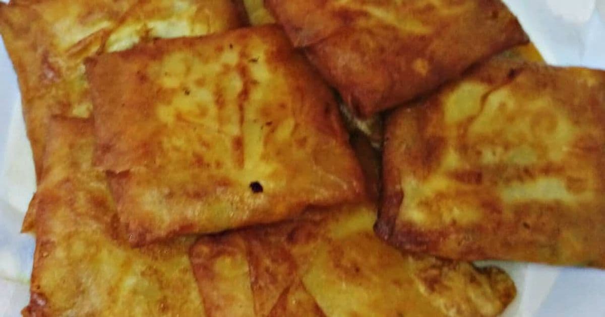 بريك تونسي بالبيض والبطاطا