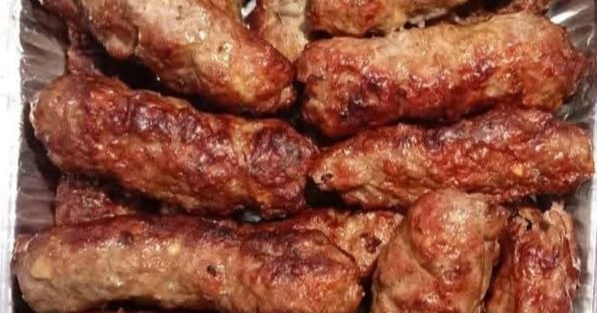 كفتة مشوية على الفحم