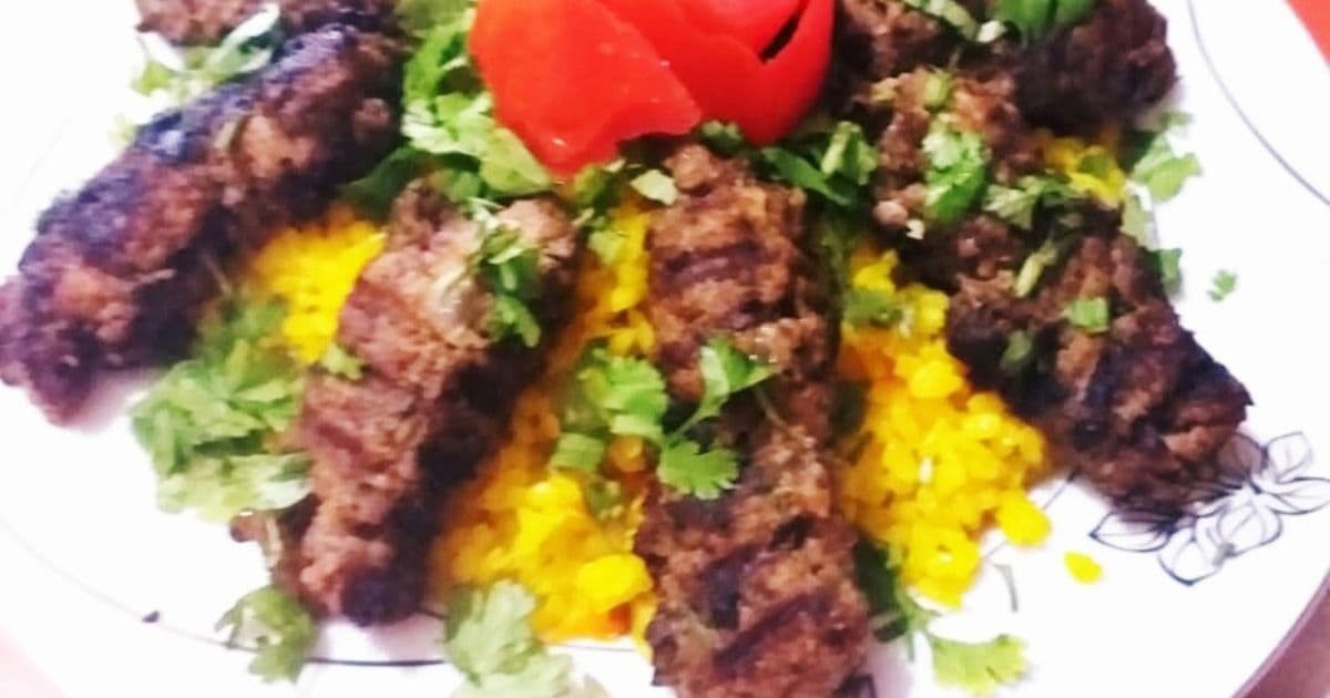 كفتة قوانص الدجاج مع لمسة البقدونس