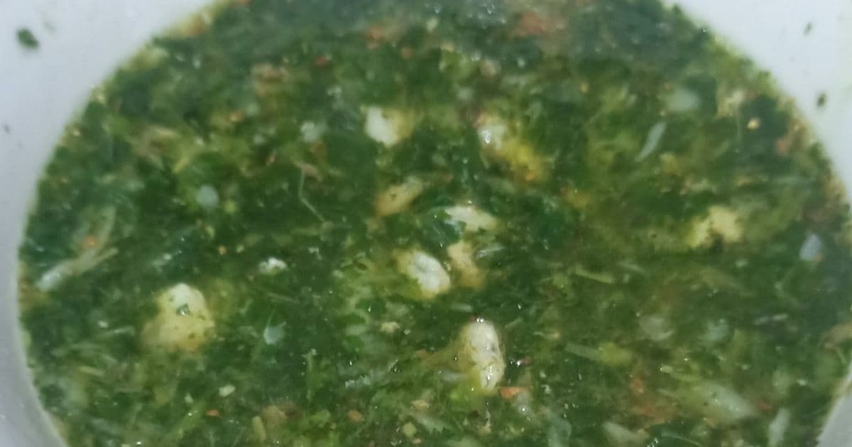 ملوخية بالجمبري