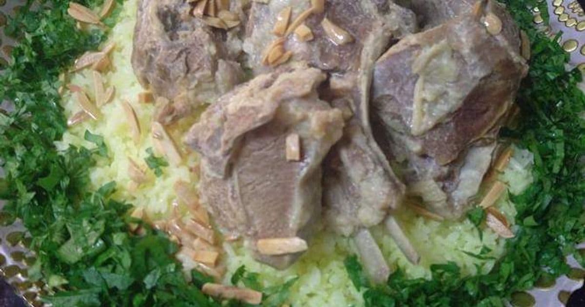 منسف بالطريقة المصرية