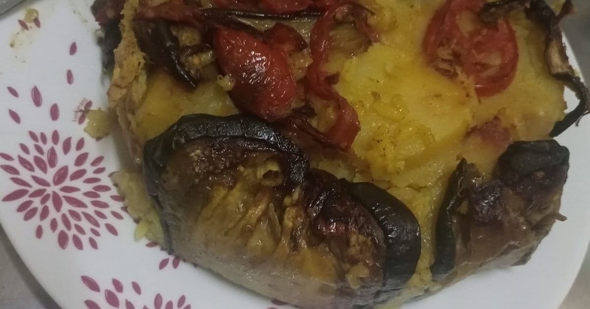 مقلوبة الدجاج الشهية