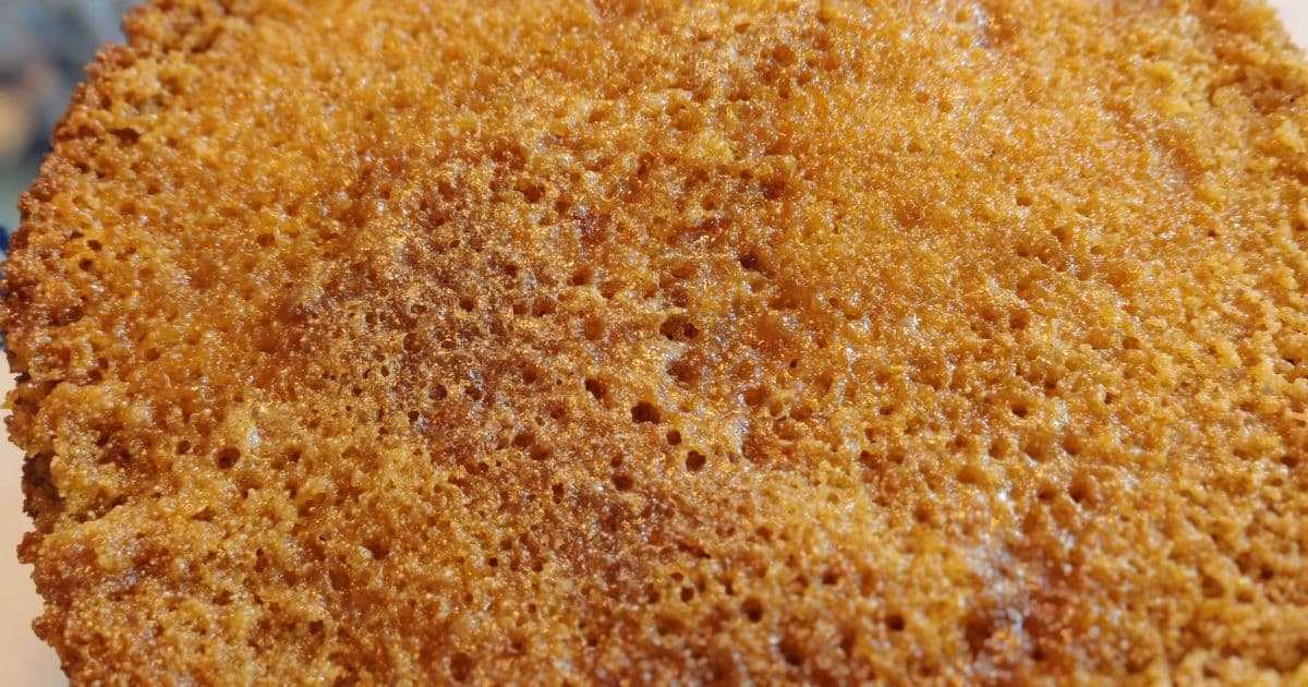 بسبوسة السميد بالكريم كراميل بطريقة مبتكرة