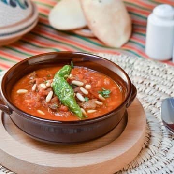 قلاية بندورة حارة بنكهة مميزة