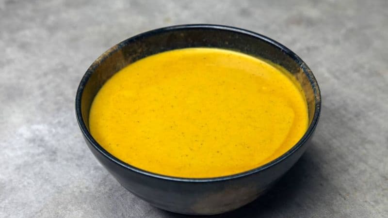 شوربة الخضار بالكريمة بنكهة الشمر والجزر