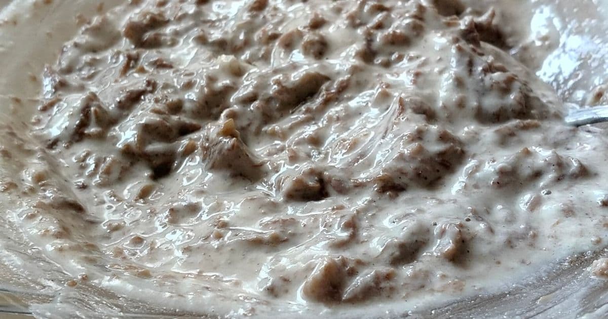 بابا غنوج من لب الباذنجان المشوّح