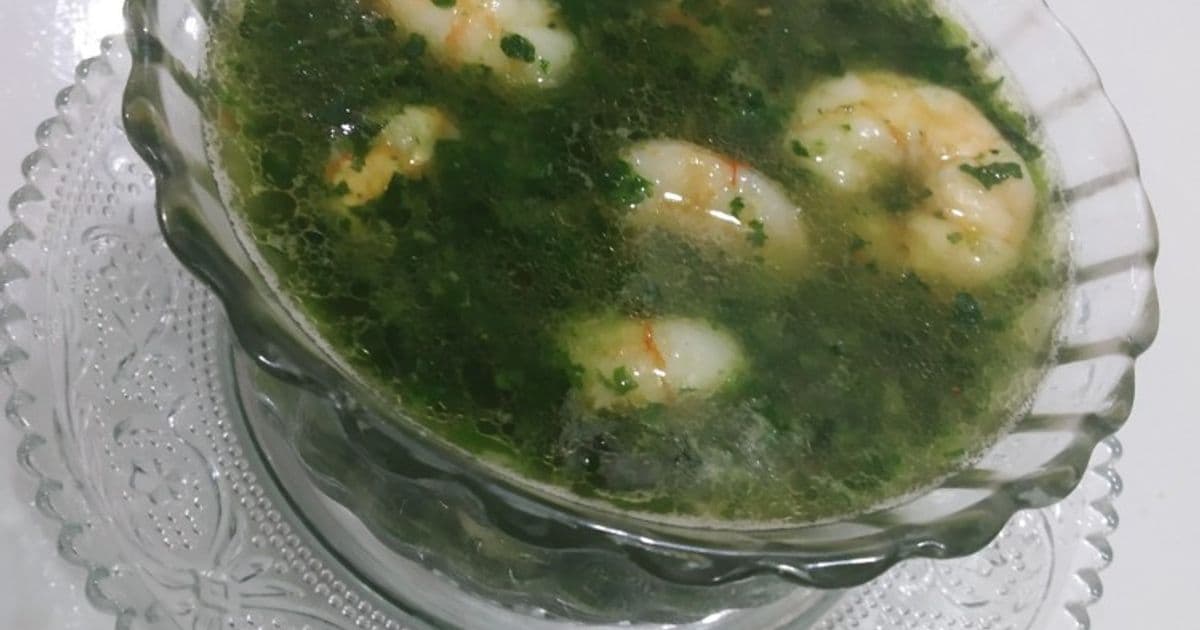 ملوخية بالجمبري