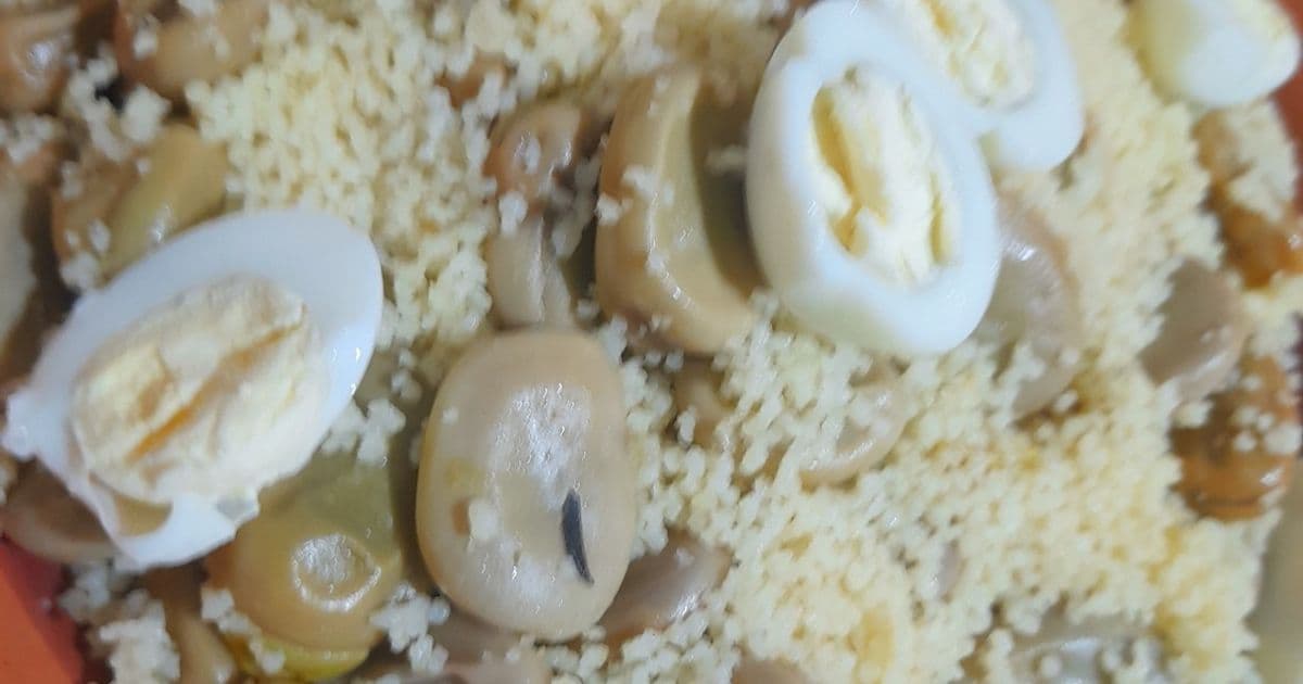 مسفوف بالفول والبيض