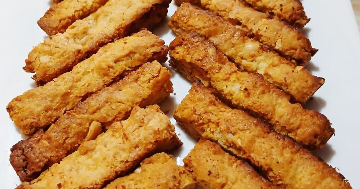 بسكوت إيطالي بالسوداني المقرمش