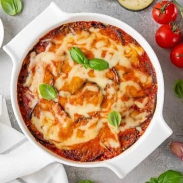 بارميجانا الباذنجان على الطريقة الإيطالية