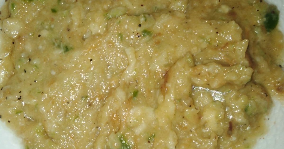 بابا غنوج مشوي بنكهة الليمون والثوم