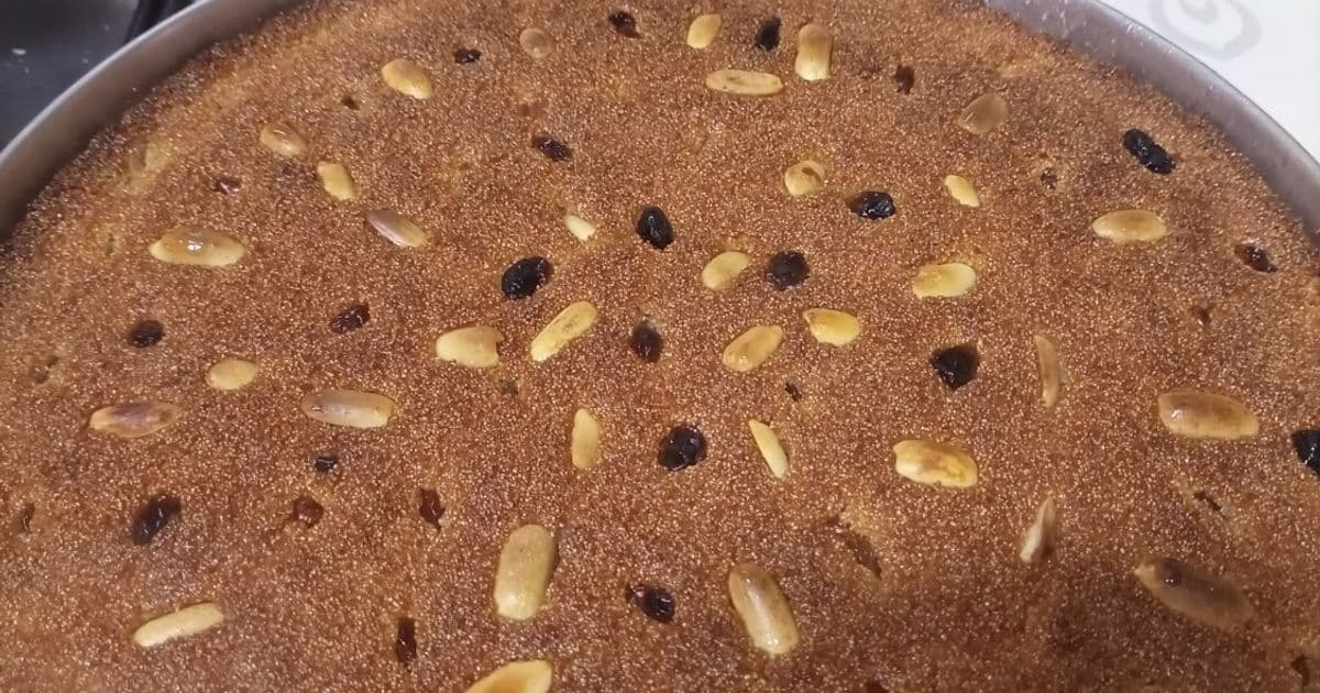 بسبوسة بالكيس بطريقة سهلة ومضمونة