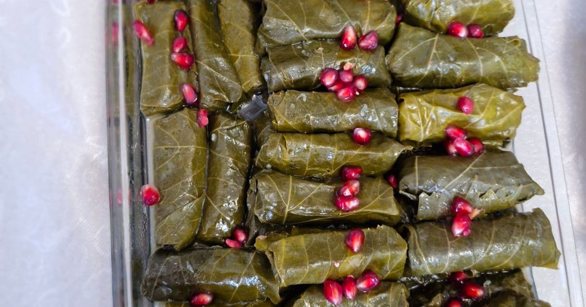 يالنجي ورق عنب بنكهة دبس الرمان والليمون
