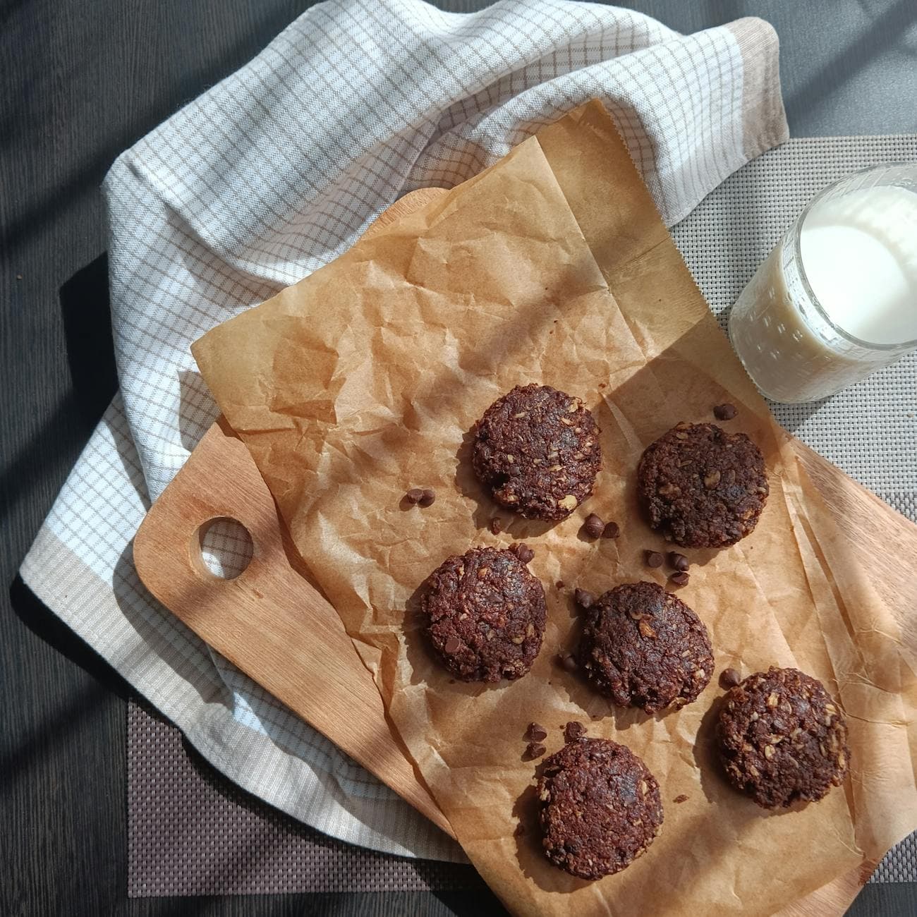 بسكويت الشوكولاتة المغطى للشاي