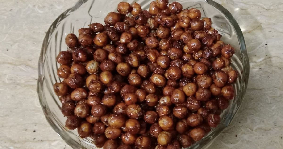 وجبة الحمص المحمصة