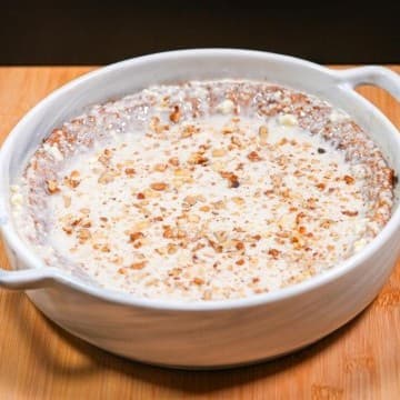 كيكة الحليب المحموس بلمسة شرقية