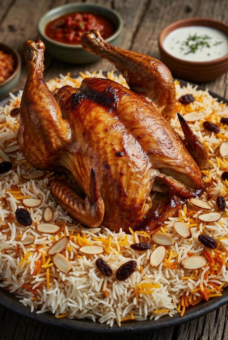 مندي الدجاج الشهي